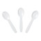 Amercareroyal Royal White Plastic Taster Spoon, PK3000 RTS3000 - alternate 2